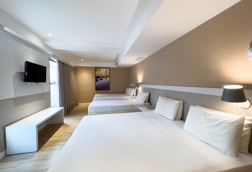 غرفة عائلية, Praiamar Natal Hotel & Convention