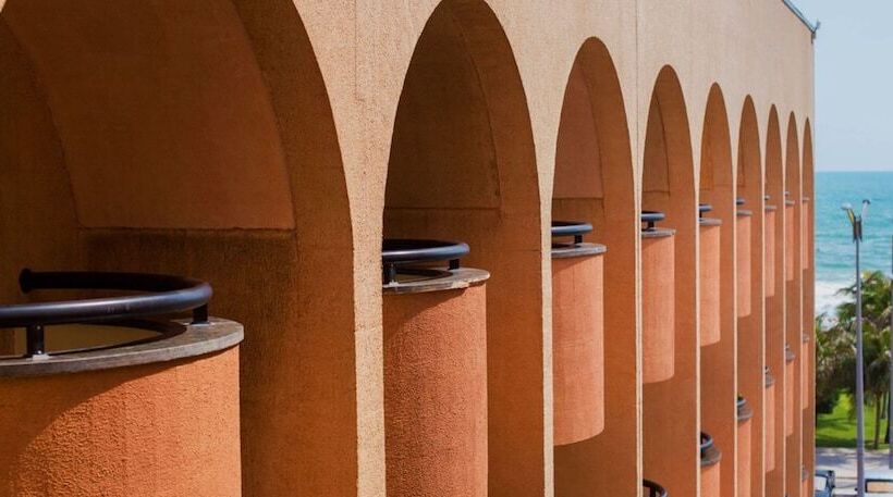 آپارتمان 1 خوابه با چشمانداز جانبی دریا, Vila Gale Fortaleza