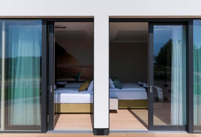 Люкс Deluxe Кровать Кинг, Przystań Mechelinki  Marina Del Mar