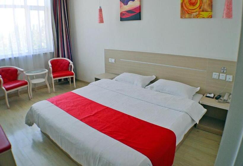 اتاق استاندارد, Thank Inn Chain Hotel Hebei Shijiazhuang Zhengding West Changshan Road