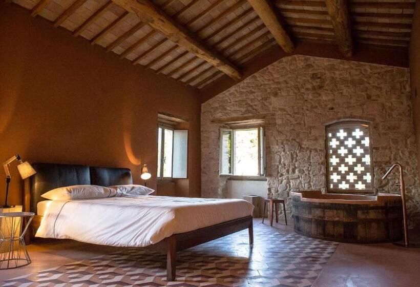 غرفة ديلوكس سرير كينج, Villa Fortezza Antique Rooms