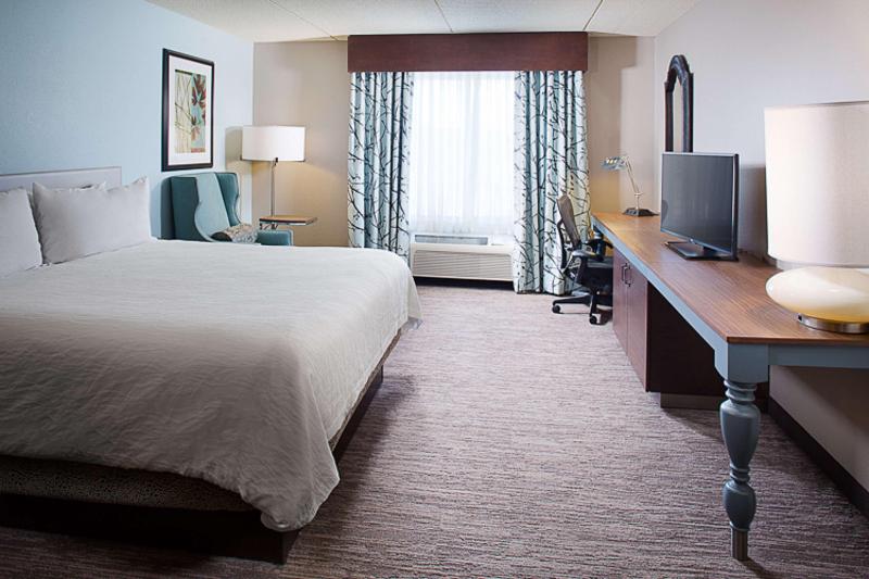 스탠다드 룸 킹사이즈 침대, Hilton Garden Inn Albany Airport