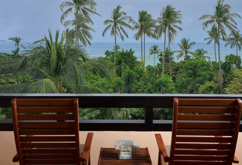 Номер Стандарт Двуспальная Кровать Вид на Море, Renaissance Koh Samui Resort & Spa