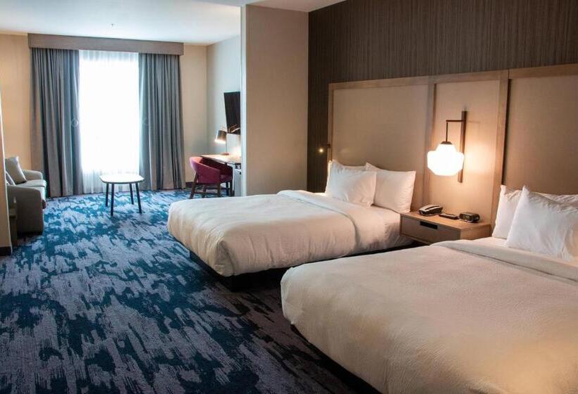 Люкс, Fairfield Inn & Suites By Marriott Davenport Quad Cities