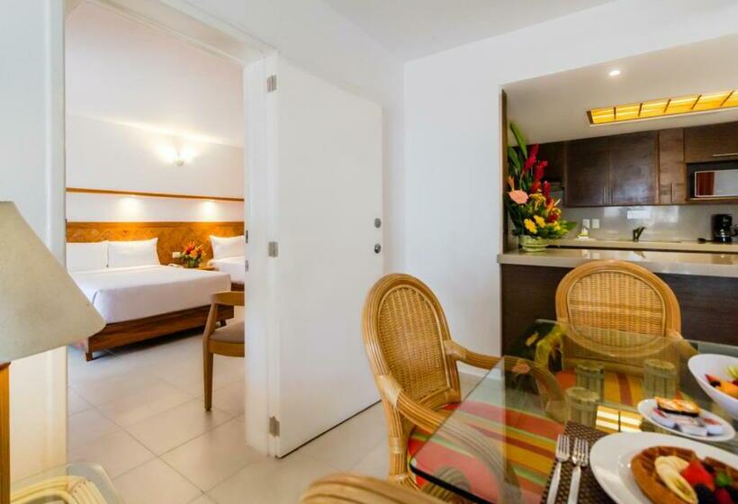 וילה בת 2 חדרי שינה, Beachscape Kin Ha Villas & Suites