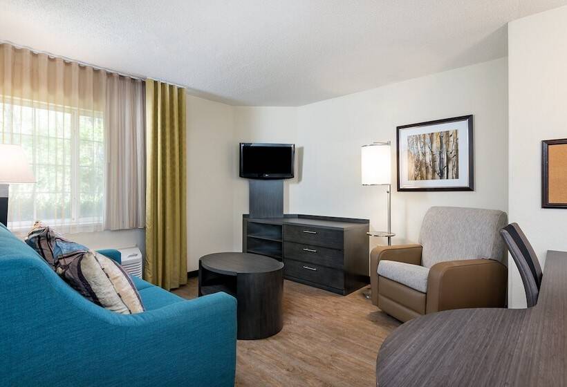 身障者適用スイートルーム, Candlewood Suites Durham   Rtp, An Ihg