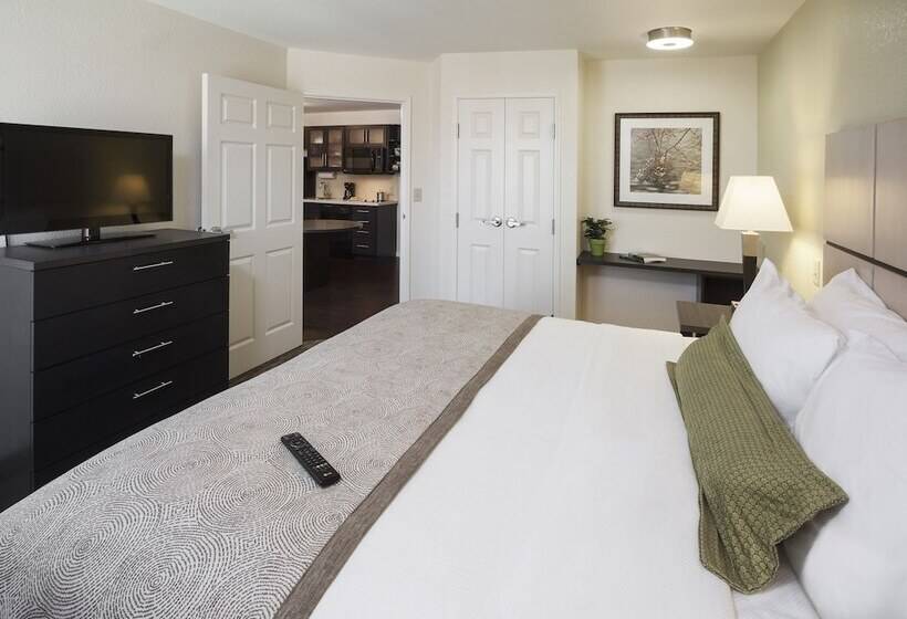 身障者適用スイートルーム, Candlewood Suites Durham   Rtp, An Ihg
