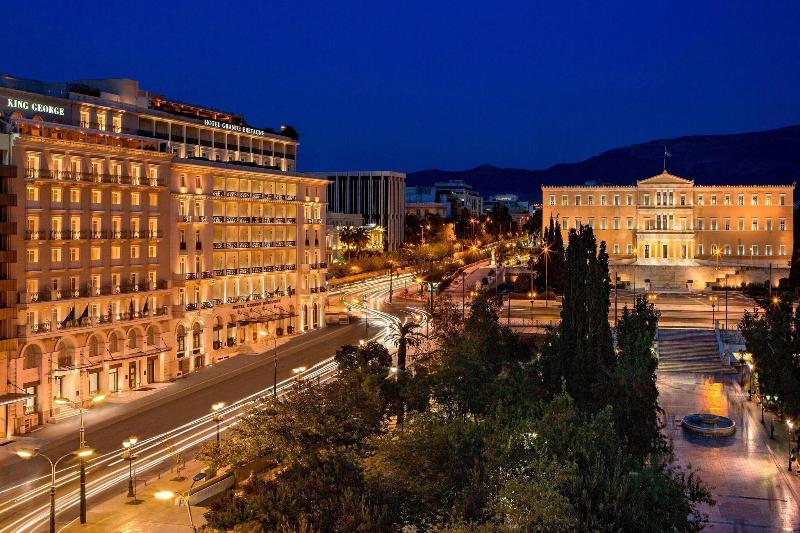 도시전망 디럭스룸 킹침대, King George, A Luxury Collection Hotel, Athens