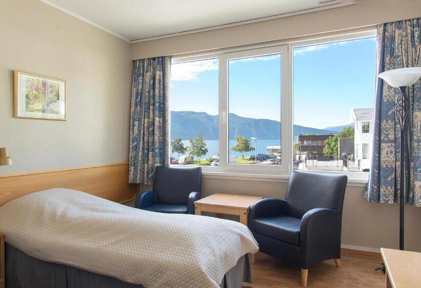 スタンダードシングルルーム, Leikanger Fjordhotel   Unike Hoteller