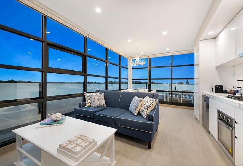 شقة بريميوم غرفتين نوم, The Hamptons Apartments  St Kilda