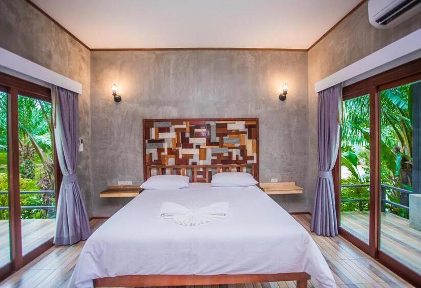 스탠다드 룸 킹사이즈 침대, Palm Pran Resort