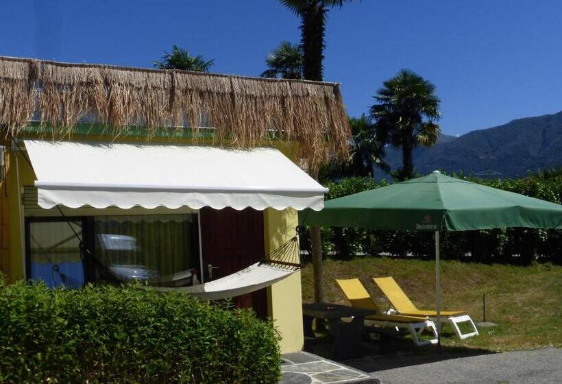 Бунгало Стандарт Вид на Сад, Bamboohouse Motel Riazzino