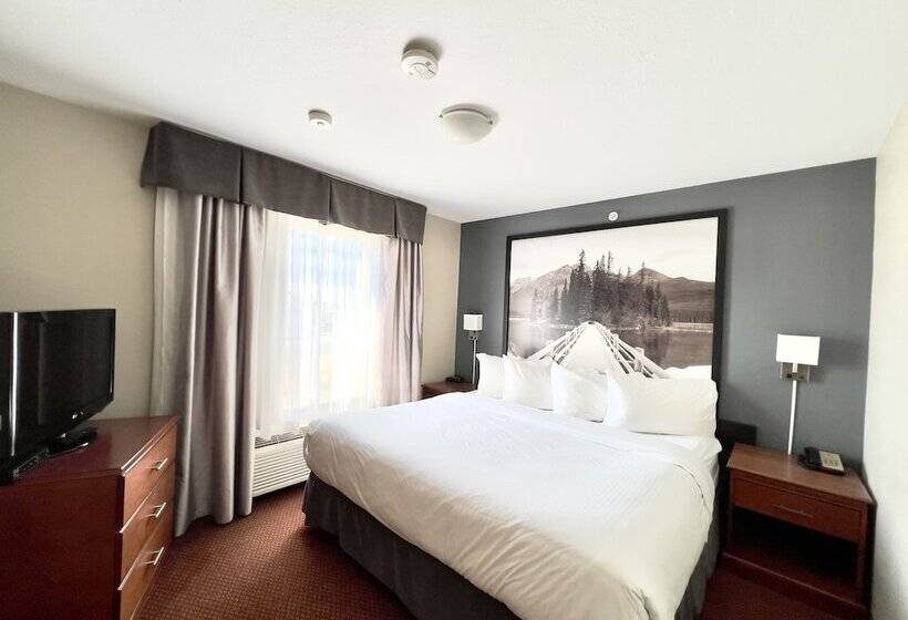キングサイズベッドのスイートルーム, Super 8 By Wyndham Whitecourt