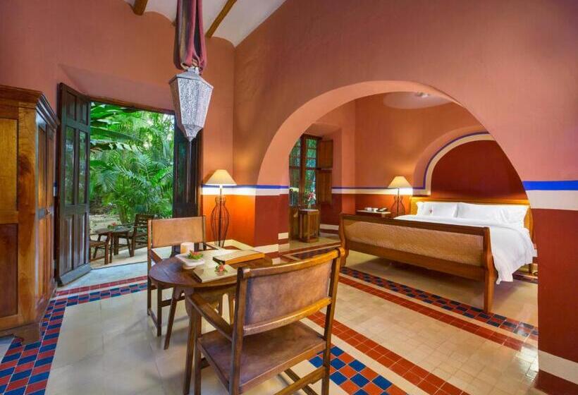 キングサイズベッドのスイートルーム, Hacienda San Jose Cholul