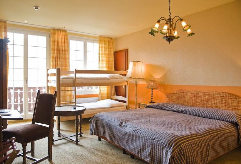 اتاق استاندارد چهار تخته, Grand Hotel Belvedere, A Beaumier Hotel & Spa