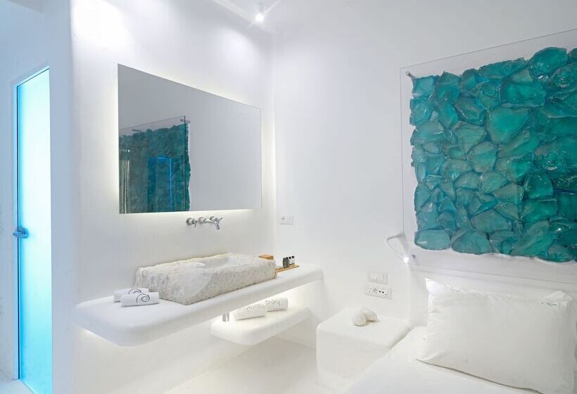 디럭스 룸 바다 전망, Mykonos Bay Resort & Villas
