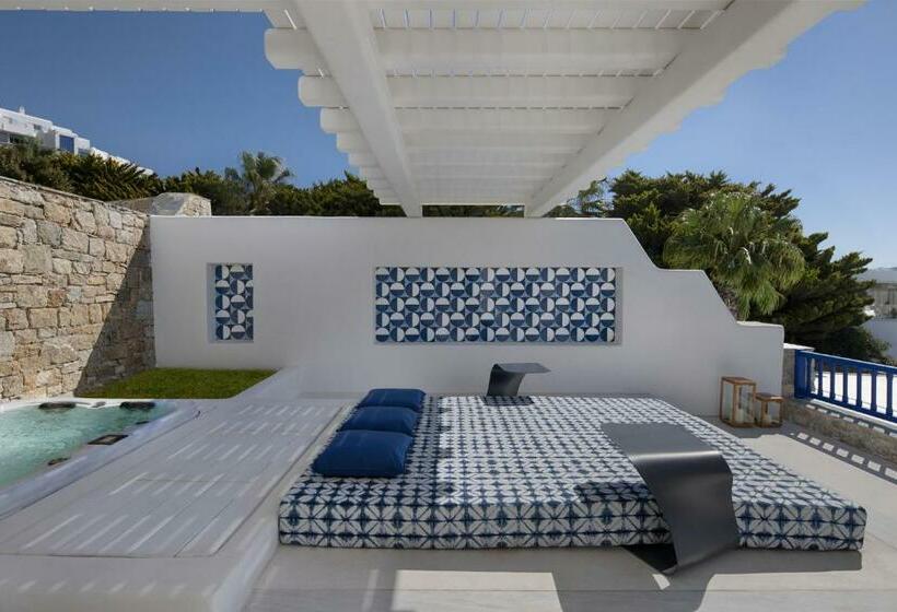别墅: 1间卧室带游泳池, Mykonos Grand Hotel & Resort