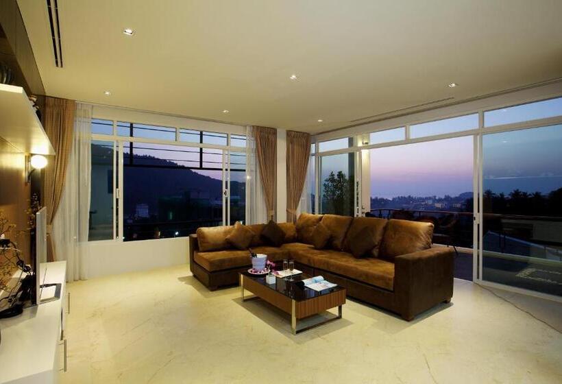 Вилла 4 Спальни, Kata Sea View Villas