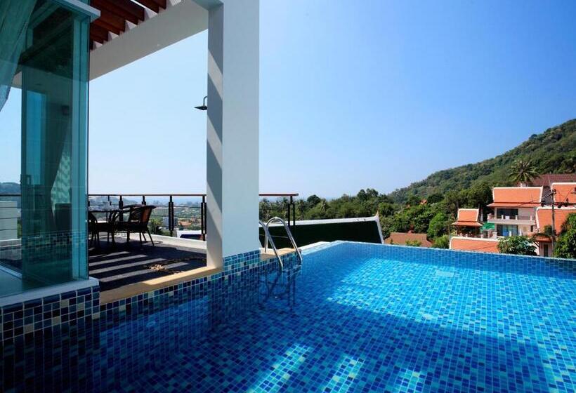 Вилла 3 Спальни с Бассейном, Kata Sea View Villas