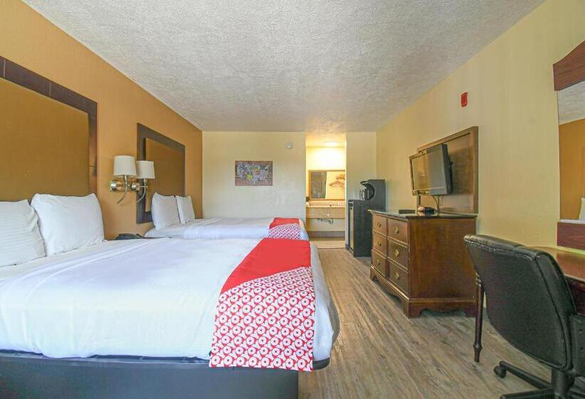 스탠다드 룸 더블 침대 2개, OYO Hotel Shenandoah Woodlands Mall