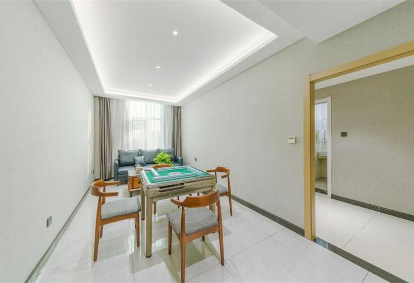 Номер Deluxe, Thank Inn Chain Hotel Lanshan District Yitang