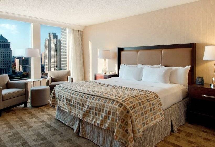 带城市景观的标准间, Hilton St. Louis At The Ballpark