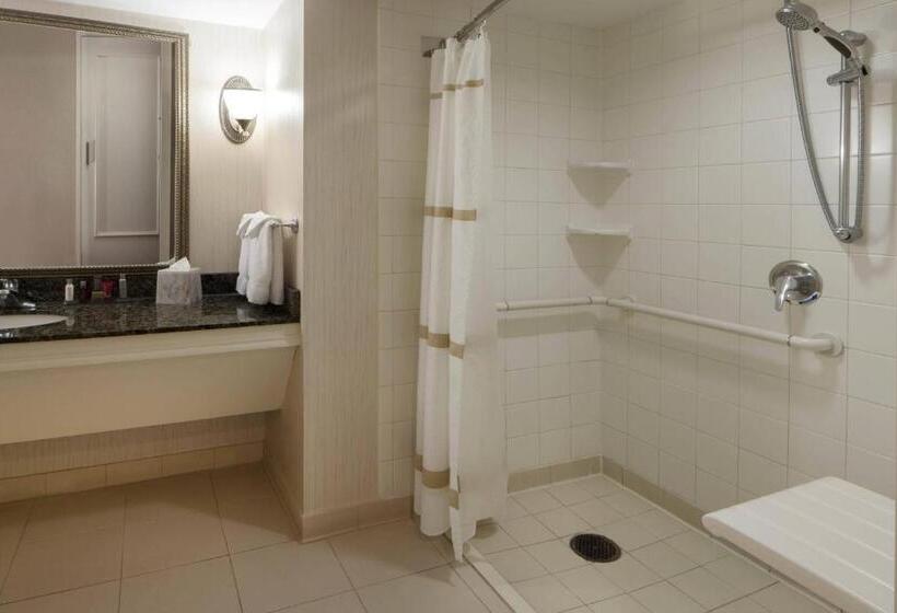 Номер Deluxe Адаптированный для Инвалидов, Houston Marriott Sugar Land