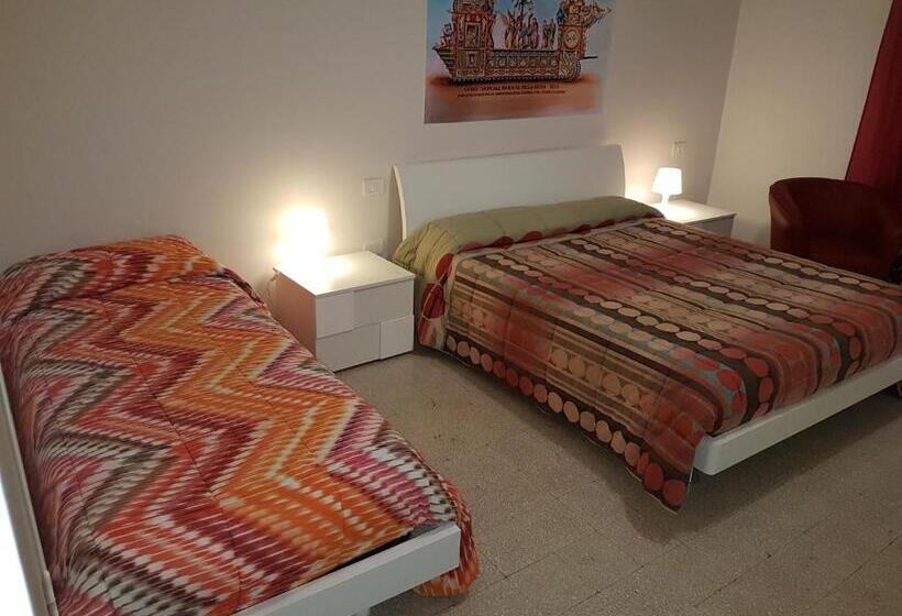 اتاق استاندارد سه نفره, B&b Nonna Rosaria