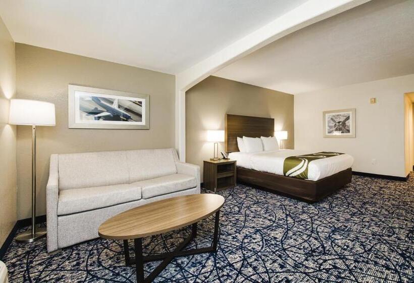 Suite met Kingsize Bed, Quality Suites Houston Hobby Airport