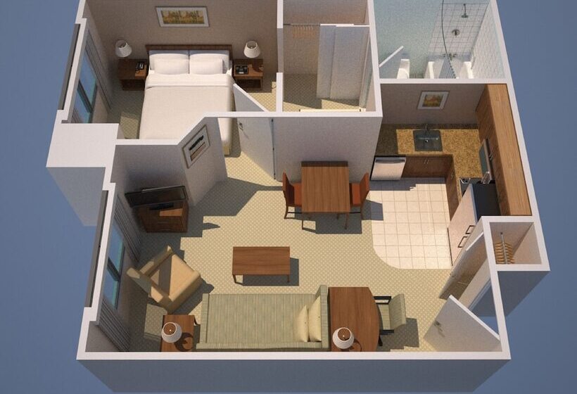 Люкс, Residence Inn By Marriott Norfolk Airport