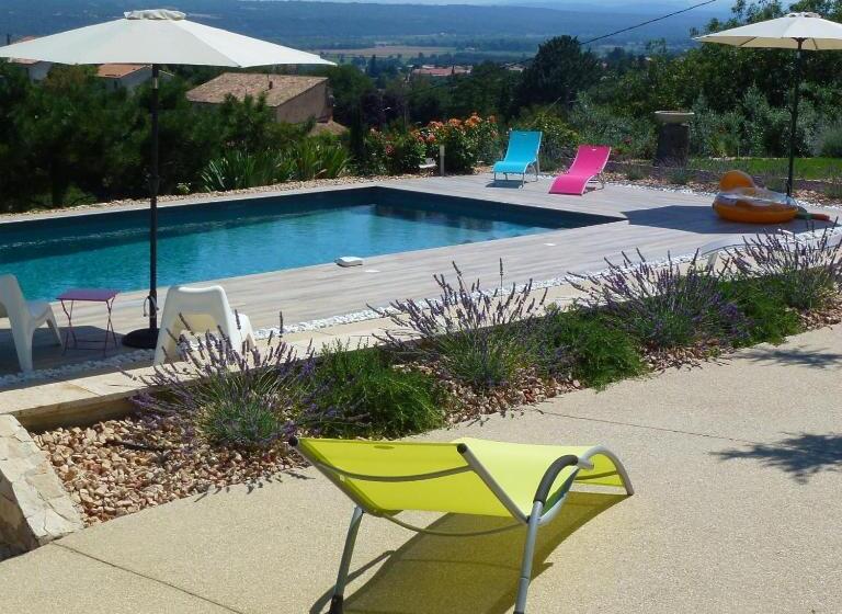 스탠다드 룸 산 전망, B&b L Escalade En Lubéron