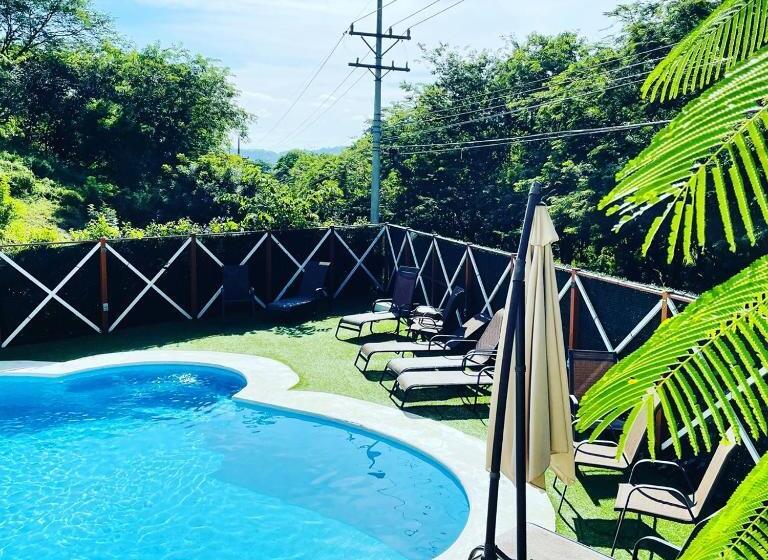 Номер Стандарт 2 Двуспальные Кровати, Ocotal Bed & Breakfast