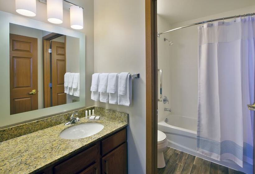 带2个卧室的套房, Towneplace Suites Detroit Sterling Heights
