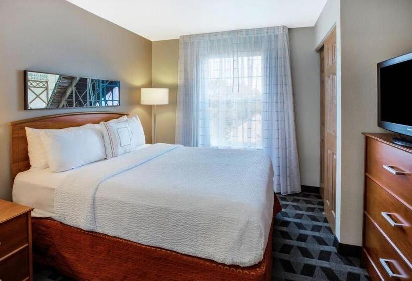 带2个卧室的套房, Towneplace Suites Detroit Sterling Heights
