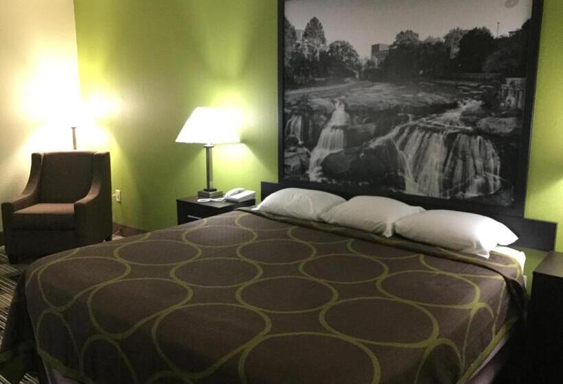 غرفة قياسية سرير كينج, Super 8 By Wyndham Greer/spartanburg Area