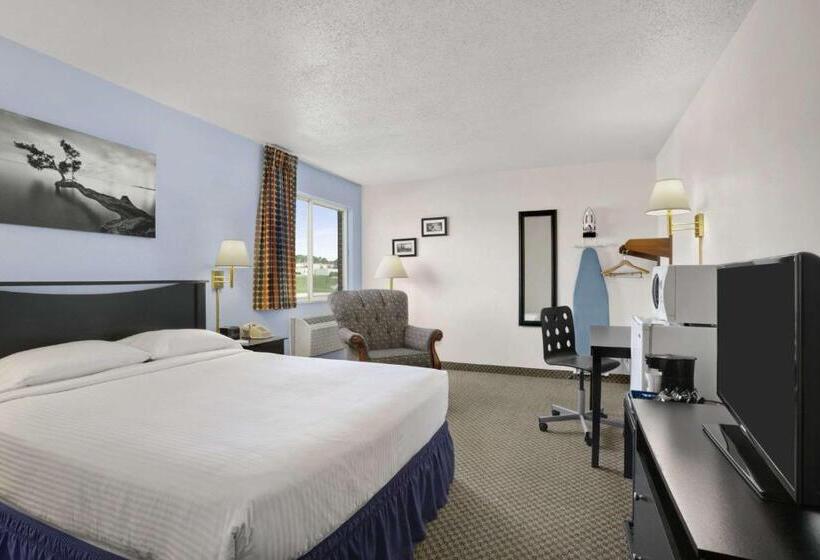 장애인을 위한 킹사이즈 침대 스탠다드 룸, Super 8 By Wyndham Washington