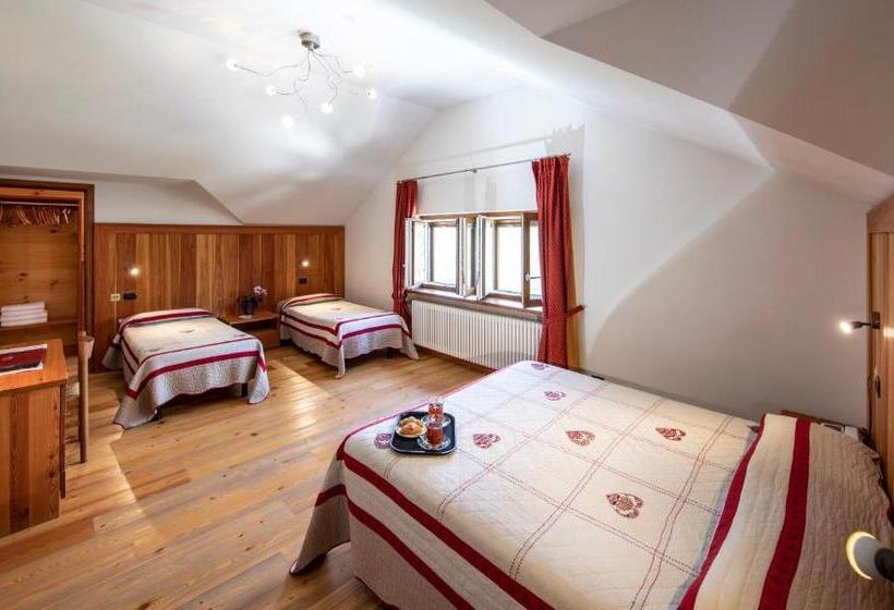 Семейный Номер, Albergo Edelweiss   Larespa