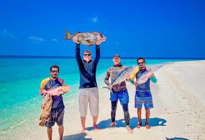 اتاق لوکس با بالکن, Sabba Beach Suite , Fodhdhoo   Maldives
