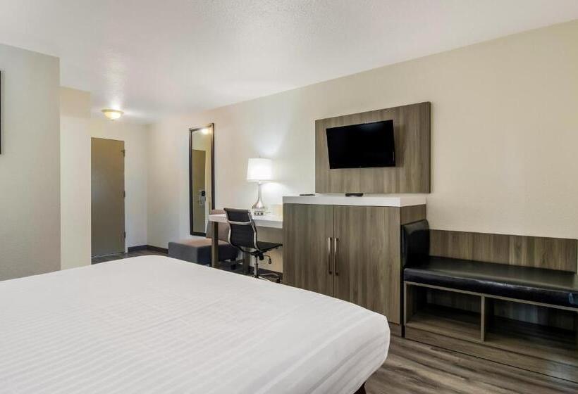 带大床的标准间, Rodeway Inn Enumclaw Mount Rainier Crystal Mountain Area
