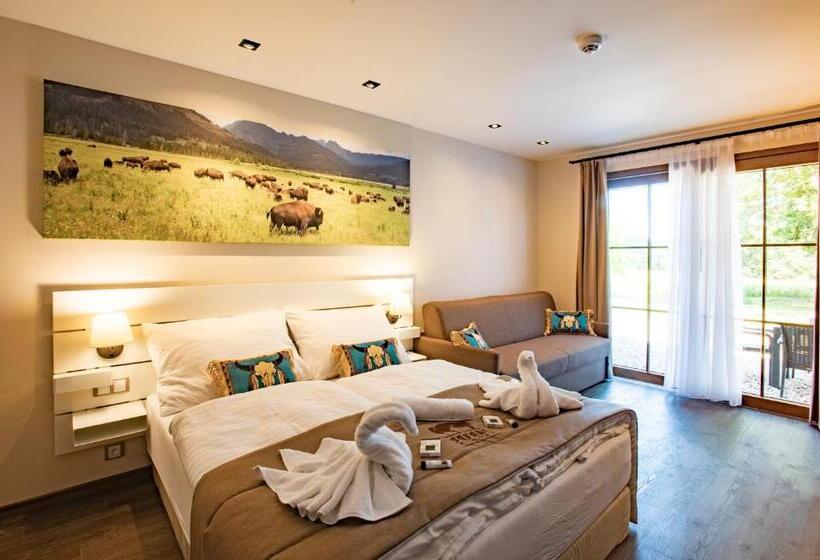 4인용 스탠다드 룸, Residence Safari Resort   Bison Lodge