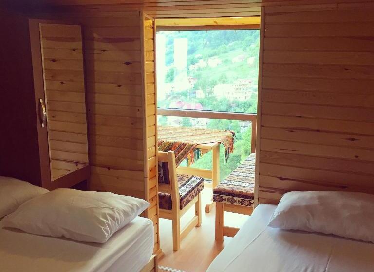 اتاق استاندارد سه تخته با چشم‌انداز, Hamsiköy Seyirtepe Butik Otel