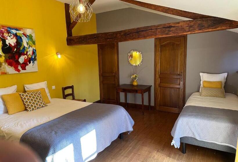 コンフォートトリプルルーム, Chambres D Hôtes Du Puy D Anché