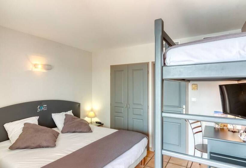 Номер Комфорт, Logis Hôtel Les Ii Mas   Perpignan Sud