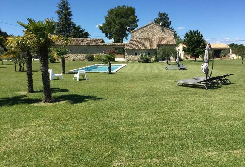 Люкс Deluxe Кровать Кинг, B&b Dans Mas En Pierres