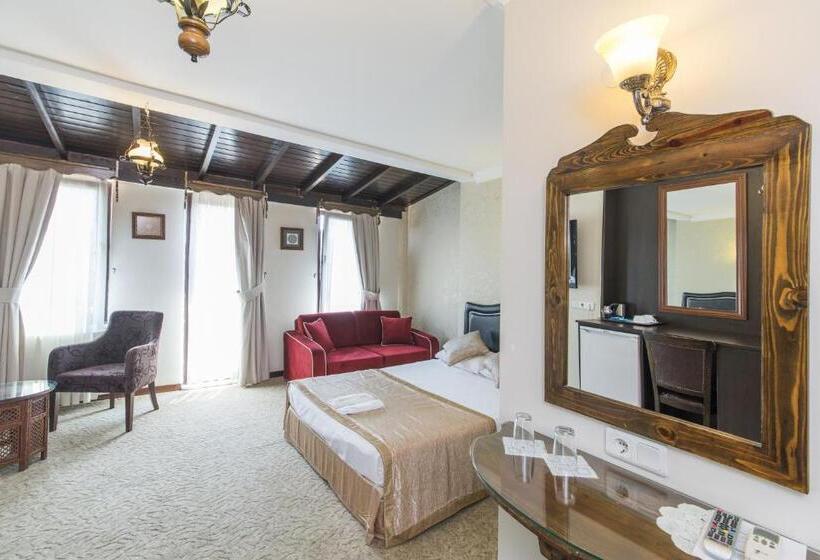 Deluxe-huone Parveke, Naz Wooden House Inn