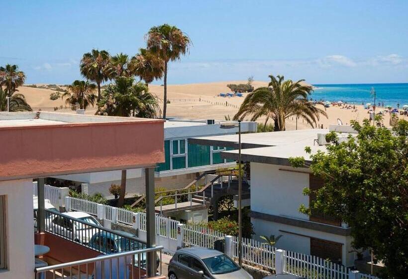 침실 1개 바다 전망 아파트, Apartamentos Oasis Maspalomas
