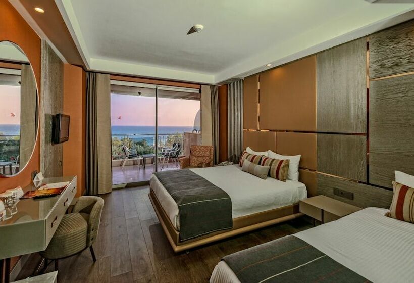 标准间侧面带海景, Arycanda Kirman Premium   Ultra All Inclusive