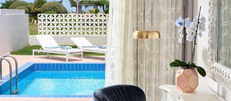 ویلای یک اتاق خوابه با استخر شنا, Mythos Palace Resort & Spa