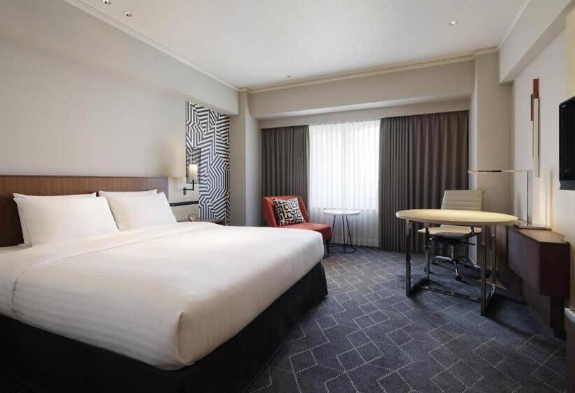 스탠다드 룸 킹사이즈 침대, Courtyard By Marriott Shin Osaka Station