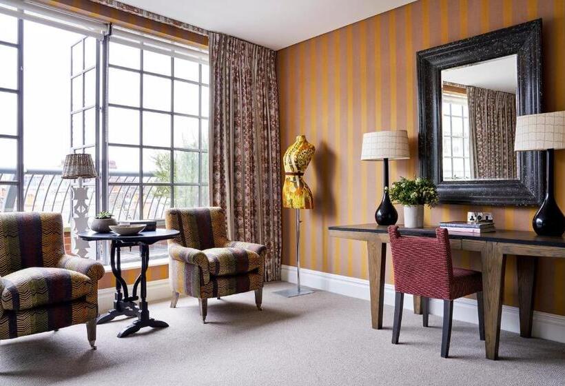 带阳台的豪华间, The Soho Hotel, Firmdale Hotels